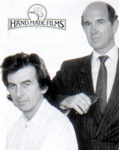George Harrison et Denis O'Brien, les fondateurs de Handmade Films