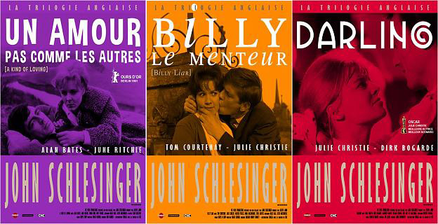 La trilogie anglaise de John Schlesinger en salles et DVD