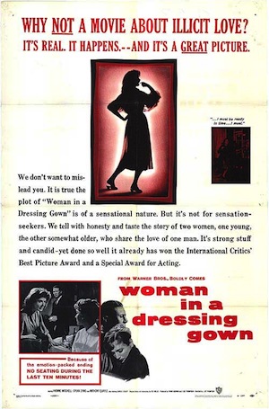 Woman in a dressing gown (affiche)