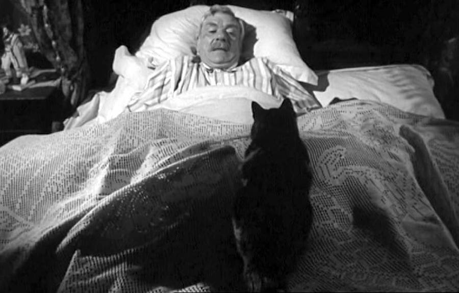 The Shadow of the Cat / Le spectre du chat (1961)