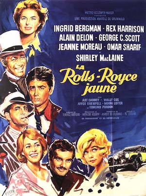 La Rolls Royce Jaune (1964) affiche